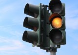 orange traffic light