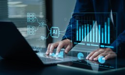 laptop with financial analysis