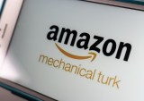 Amazon Mechanical Turk logo on phone