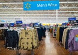 Walmart clothing display