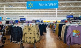 Walmart clothing display