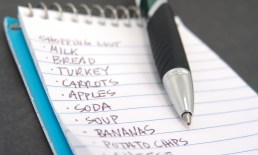 shopping list