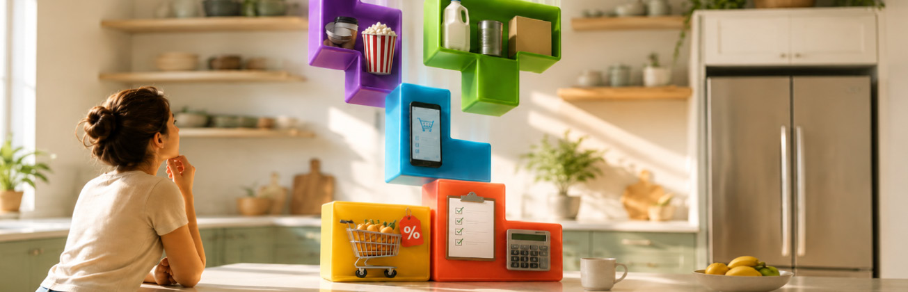 Header image for the August 2026 PYMNTS Intelligence Data Book. PYMNTS Intelligence shows how household budgeting tactics help consumers stretch every dollar and protect essential spending as prices rise.