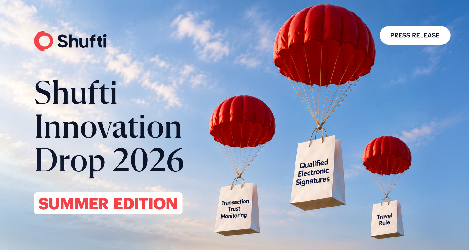 Shufti Adds QES, Transaction Trust Monitoring and Travel Rule Compliance in its Innovation Drop 2026