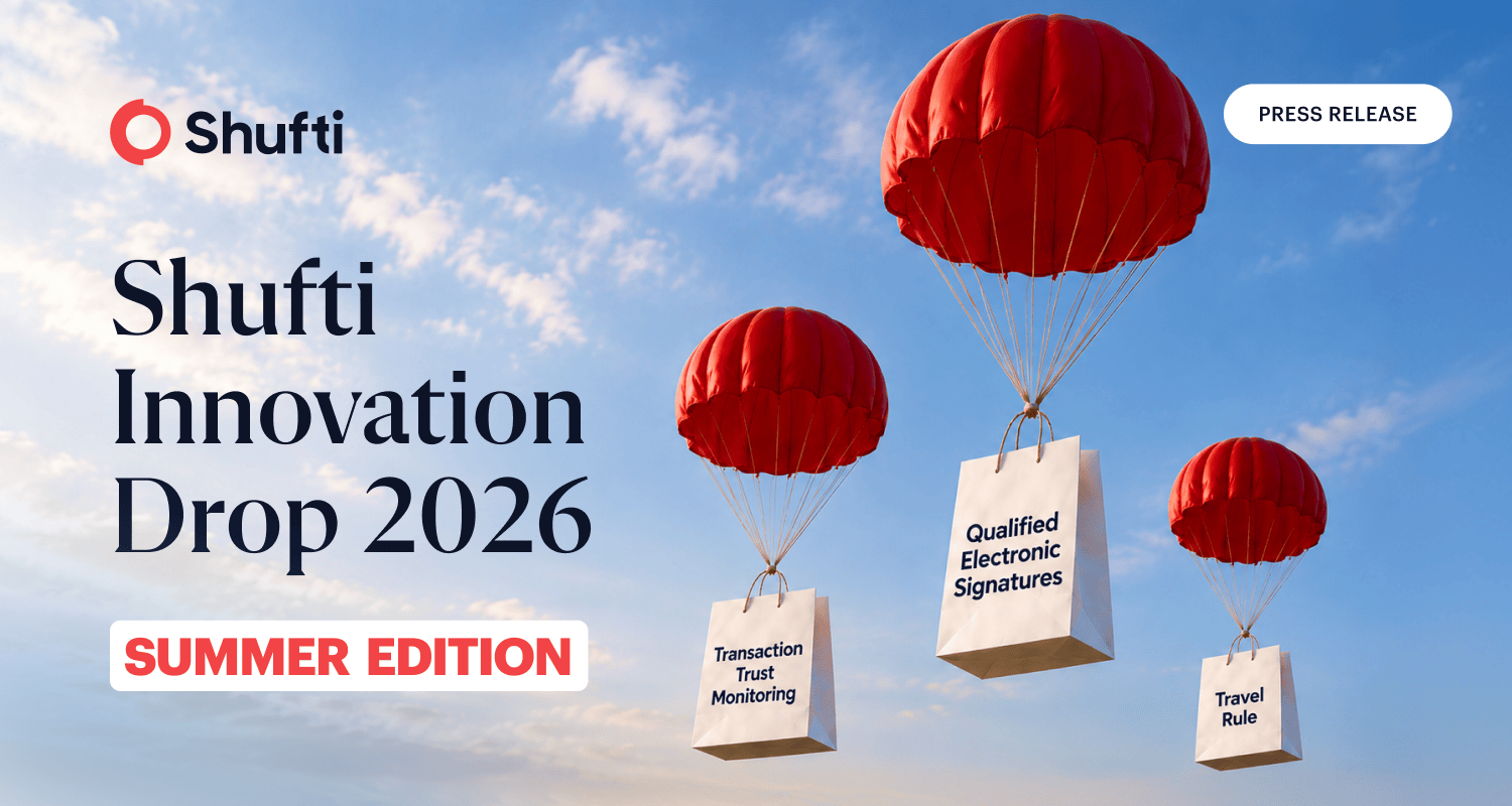 Shufti Adds QES, Transaction Trust Monitoring and Travel Rule Compliance in its Innovation Drop 2026