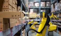 robot in warehouse