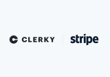 Clerky and Stripe logos