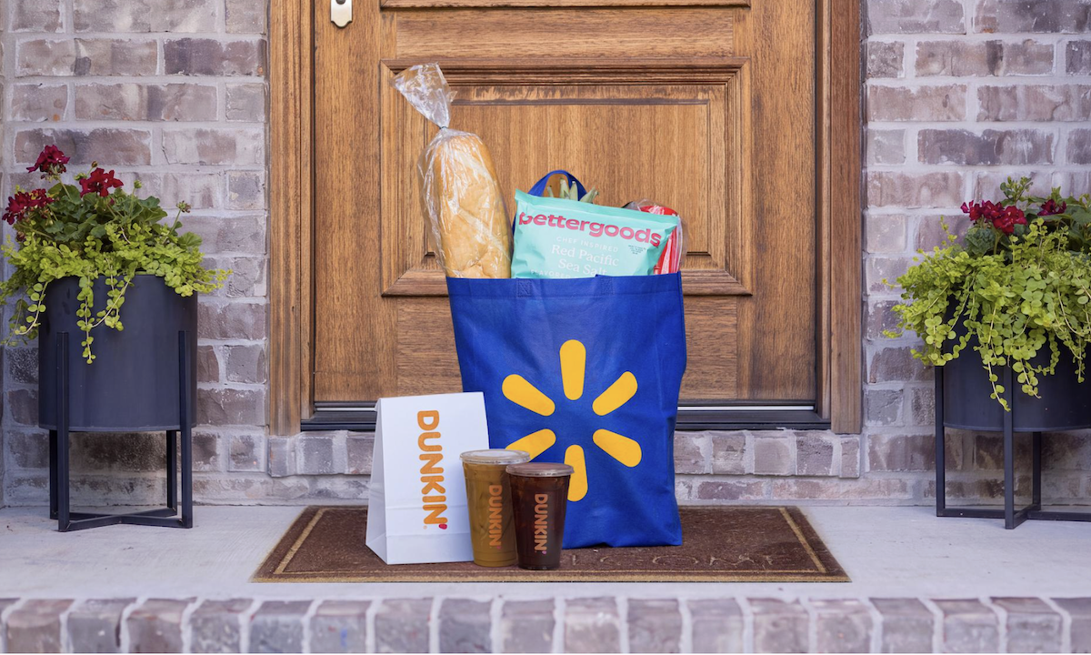 Walmart Teams With Dunkin’ to Expand Restaurant Delivery