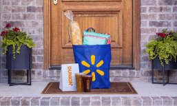 Walmart, Dunkin, delivery
