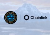 Wyoming state seal and Chainlink logo