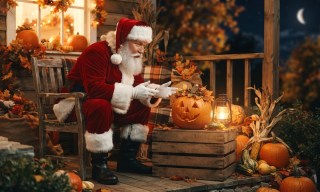 Santa Would Like a Word With Your Pumpkin