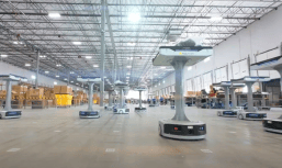 robots in warehouse
