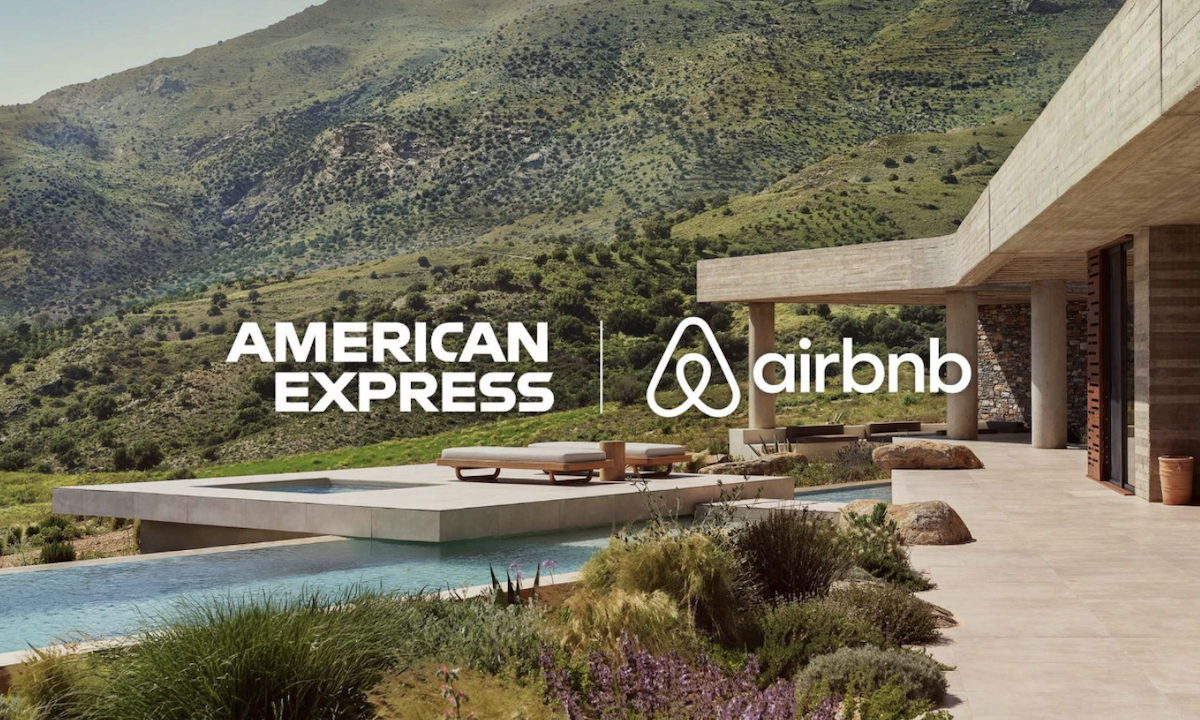 American Express, Airbnb, travel