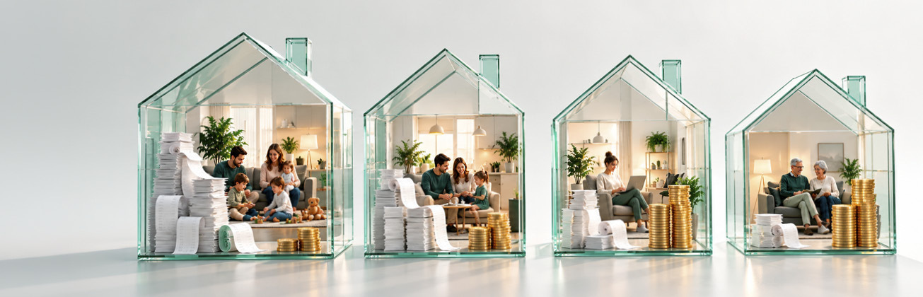 Header image for the October 2026 PYMNTS Intelligence Pay Later Ecosystem Mini Report. PYMNTS Intelligence explores pay later preferences by family status and shows what families want from installment payments.