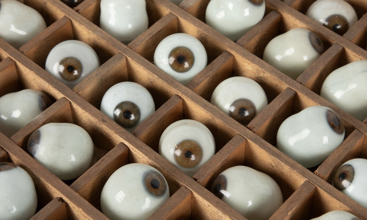 drawer full of eyeballs